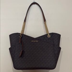 Michael Kors Brown Tote Bag